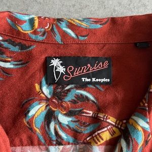 The Kooples Sunrise Collection Hawaiian shirt